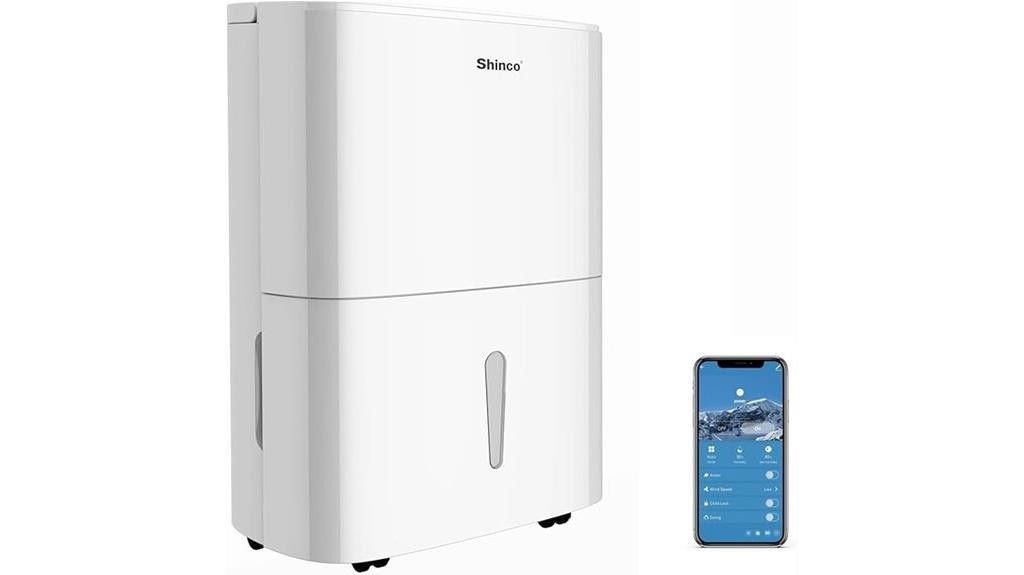 150 pint wifi dehumidifier