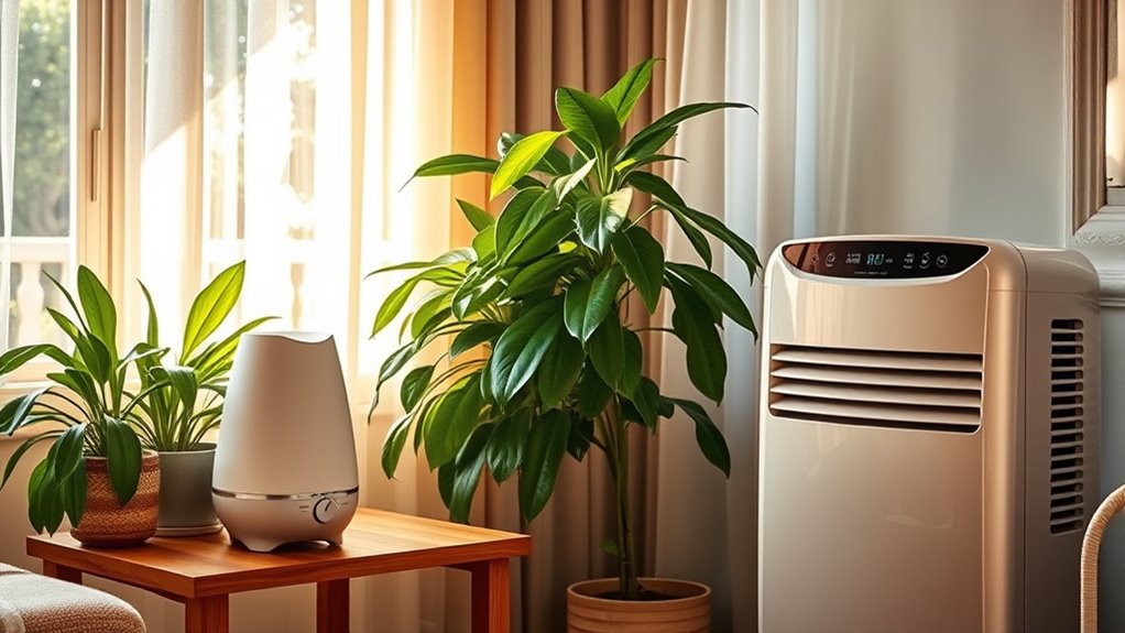 adjust humidity for comfort