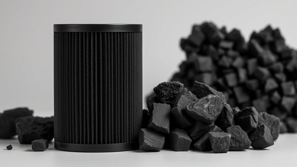 adsorption of airborne pollutants