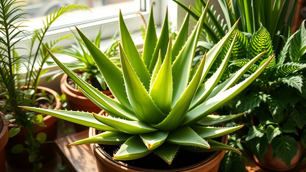 air purifying healing plant