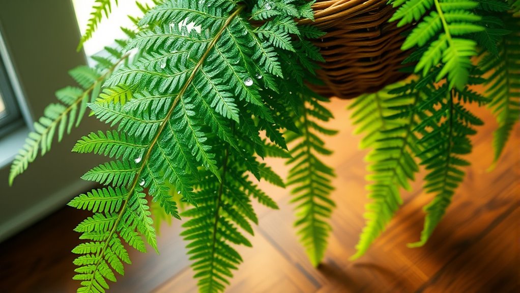 air purifying humidity enhancing fern