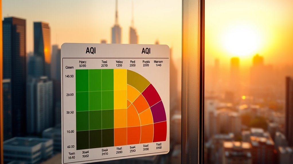 air quality color coding