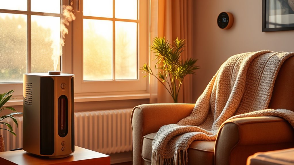 balance indoor humidity and temperature