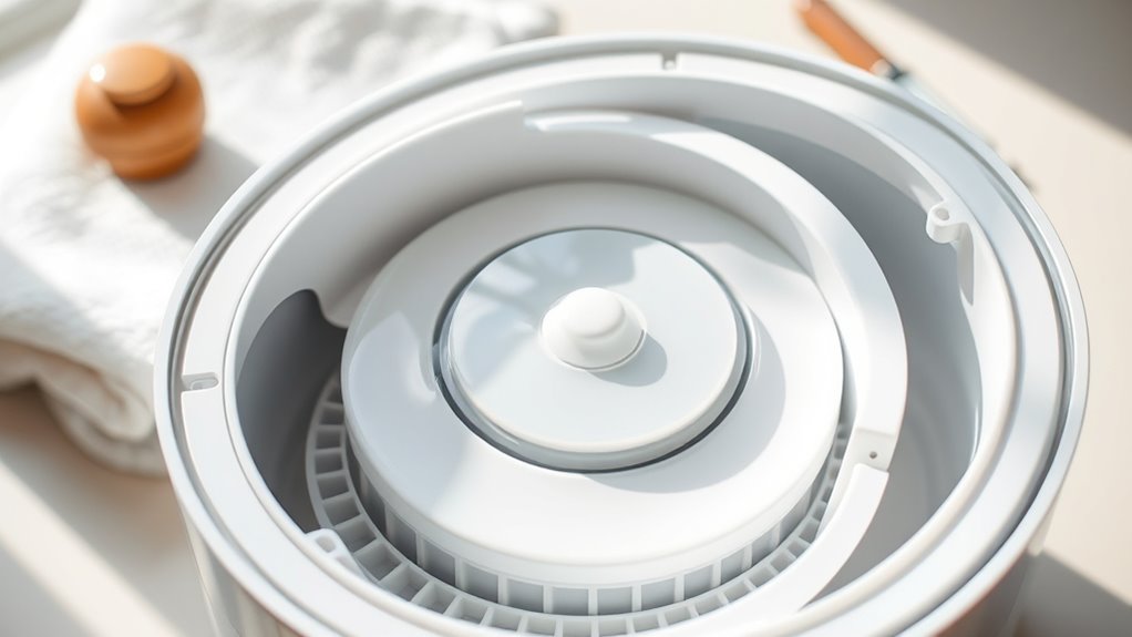 clean humidifier regularly