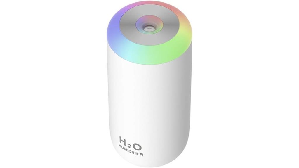 compact 350ml portable humidifier