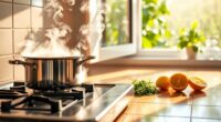 cooking increases indoor vocs