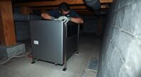 crawl space dehumidifier safety