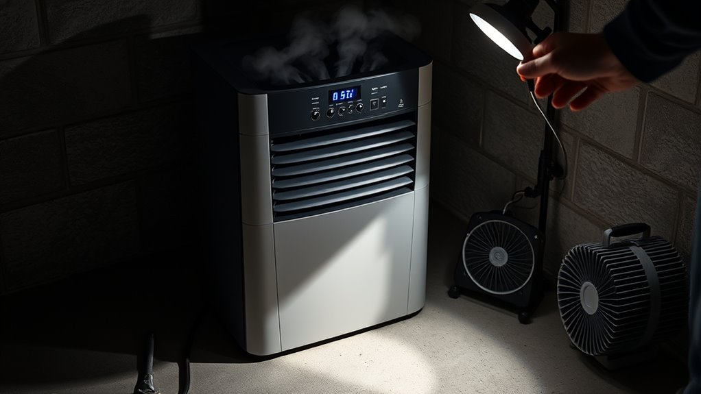 dehumidifier troubleshooting and maintenance