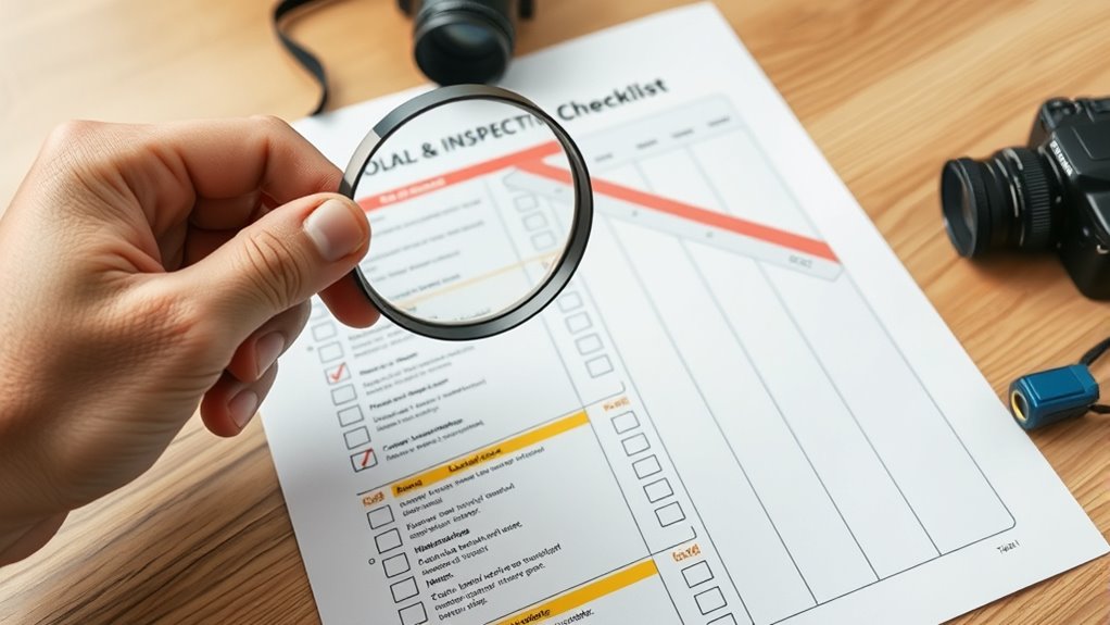 document record inspect maintain