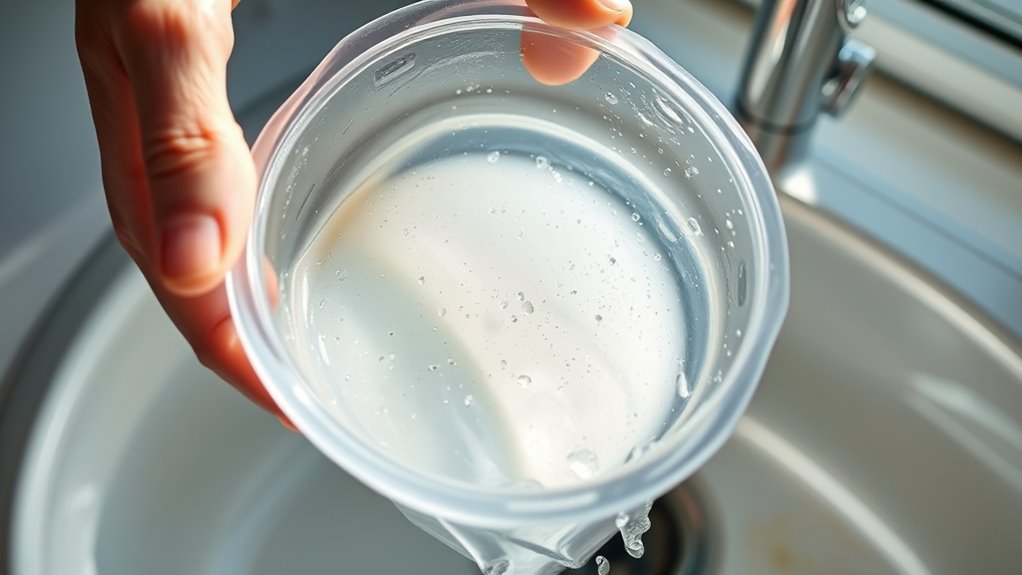 empty rinse reach all