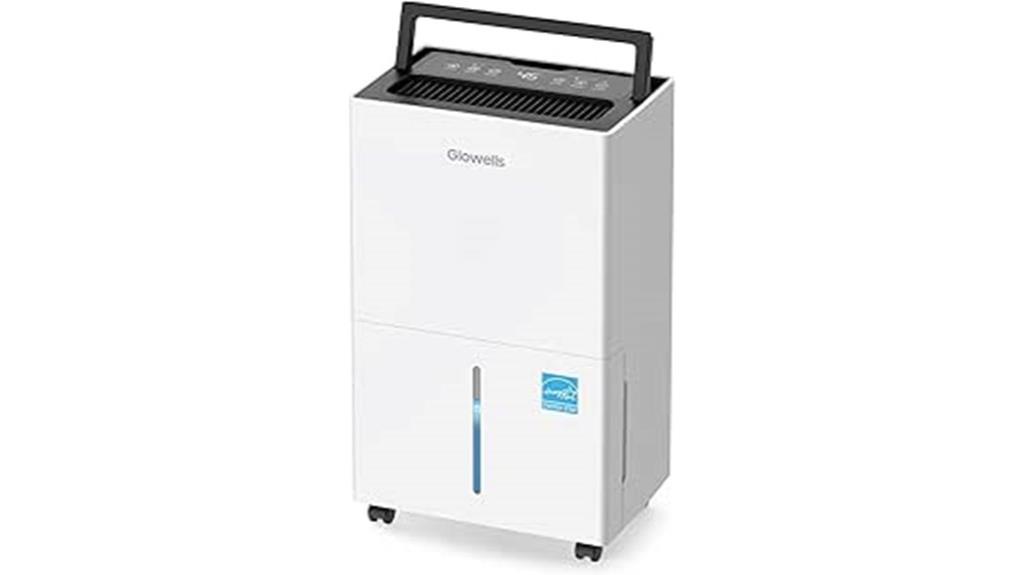 energy efficient basement dehumidifier