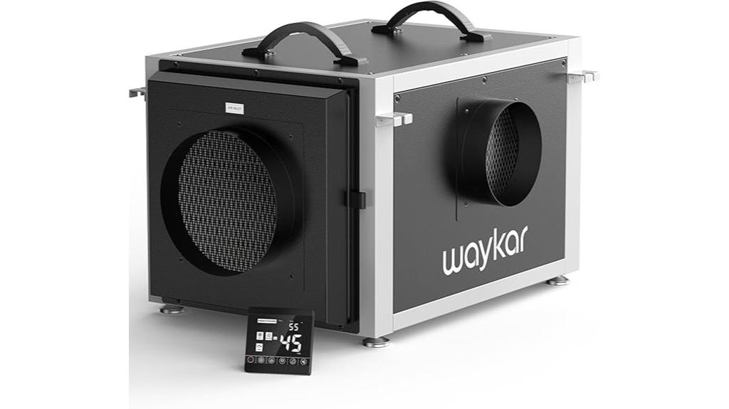 high capacity basement dehumidifier