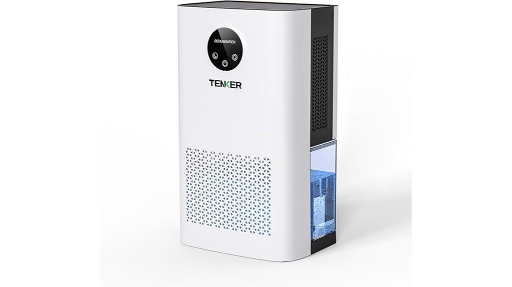 home dehumidifier with large tank