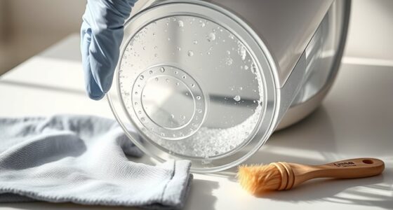 humidifier cleaning and descaling