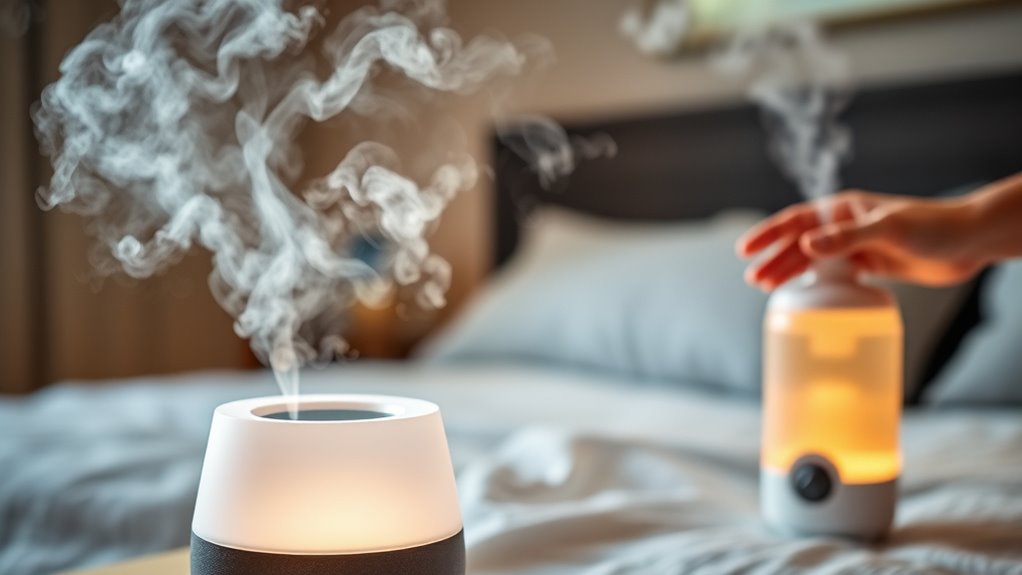 humidifiers improve respiratory comfort