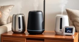 humidifiers with hygrometer features