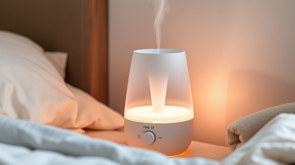 humidifiers with lights timers