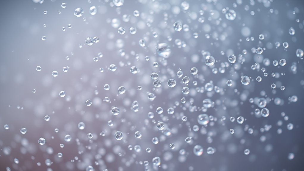 humidity affects droplet spread