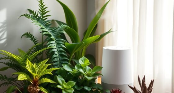 indoor humidity and greenery