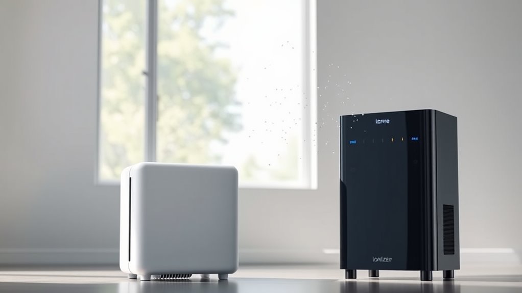 ionization removes airborne pollutants