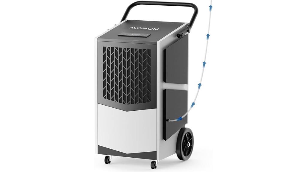 large capacity basement dehumidifier
