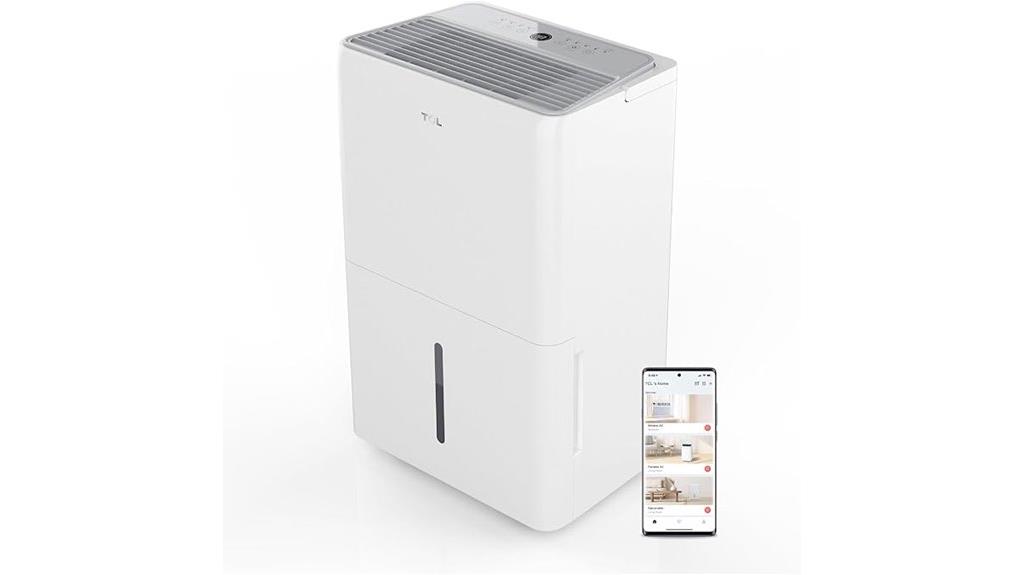 large capacity smart dehumidifier