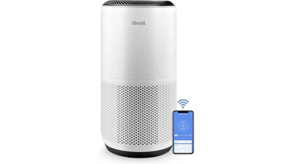 large wifi hepa air purifier