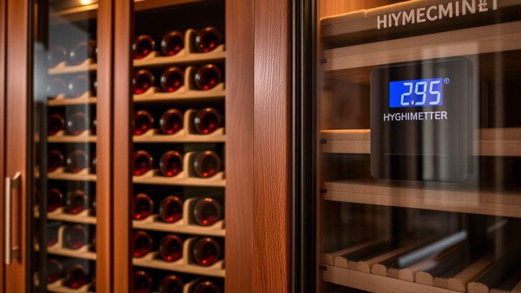 maintain wine and cigar humidity