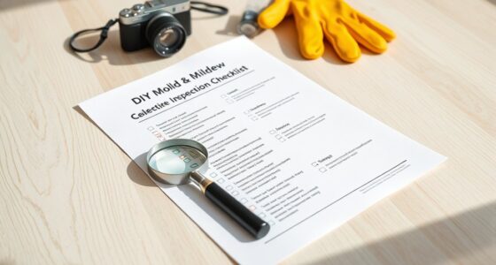 mold inspection diy checklist
