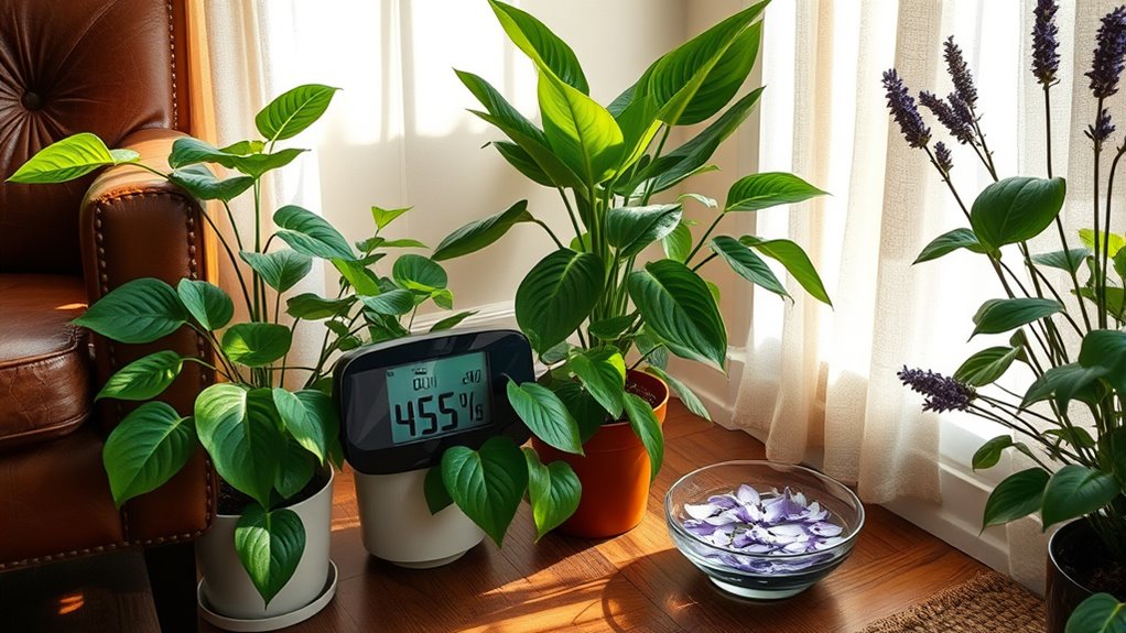 monitor indoor humidity levels