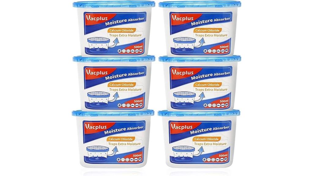 portable moisture absorber pack
