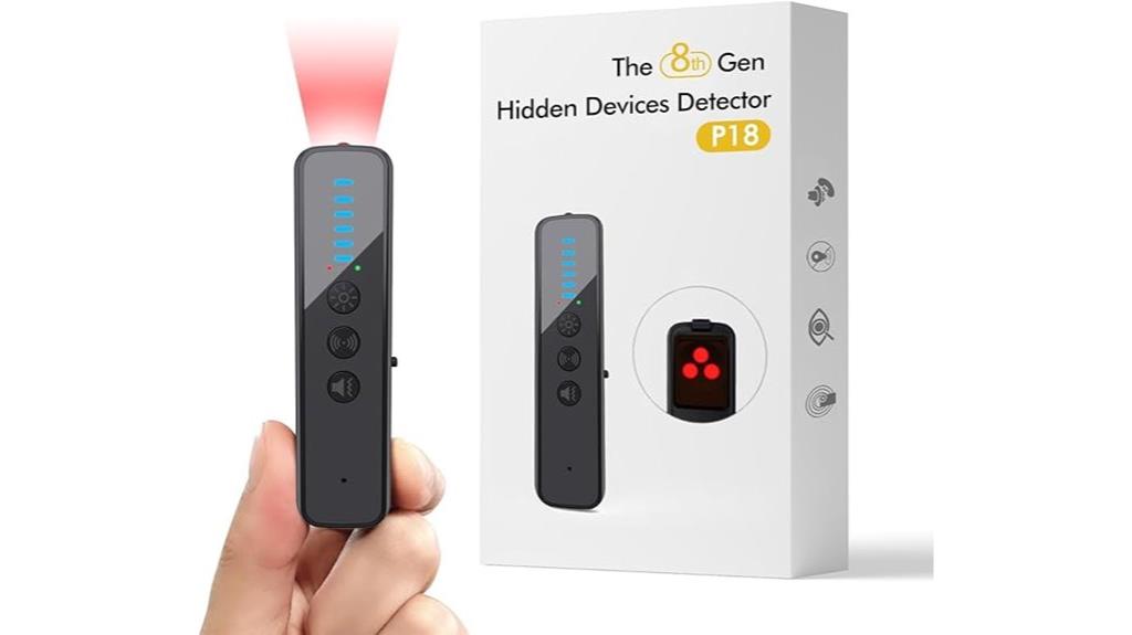 portable rf hidden camera detector
