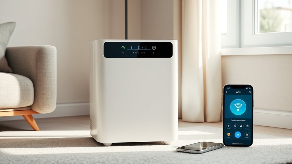 remote efficient humidity control