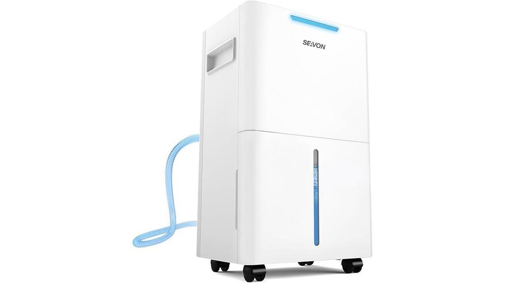 seavon 21 pint basement dehumidifier