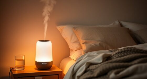 silent nighttime moisture devices
