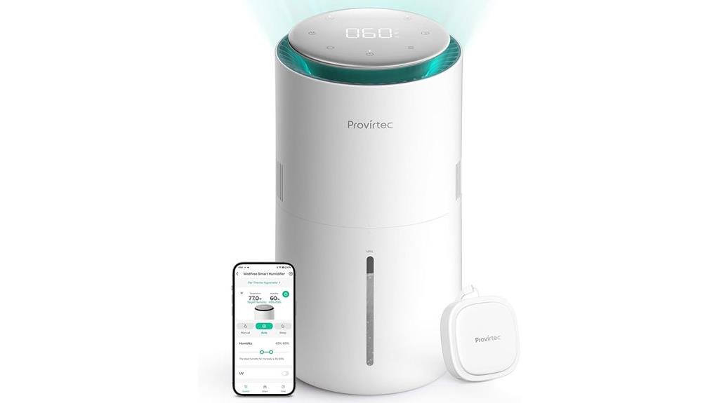 smart bedroom humidifier
