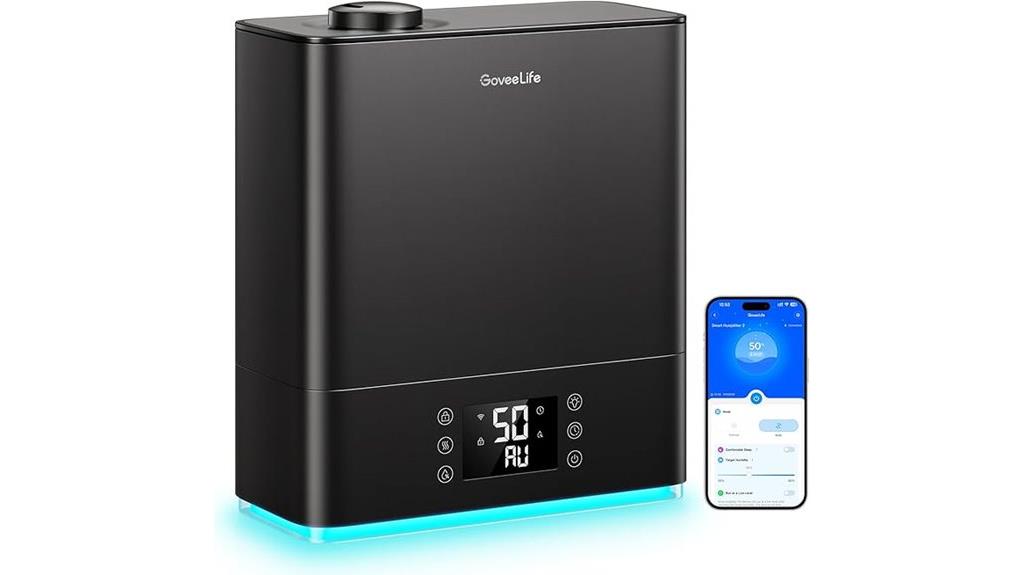 smart humidifier for large rooms