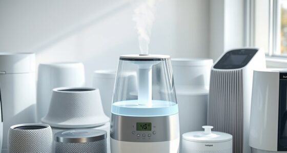 top filtered evaporative humidifiers