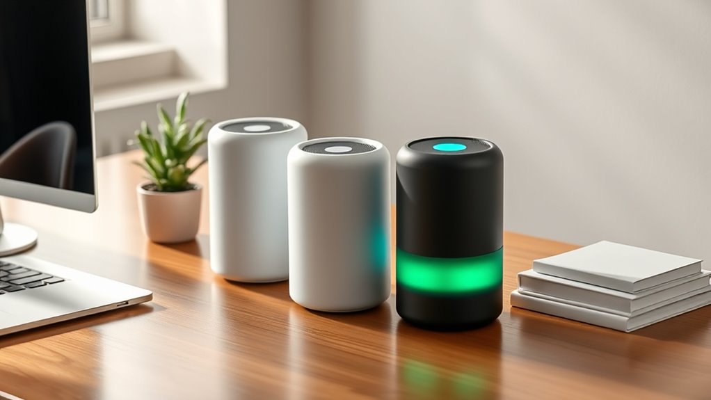 top office desk air purifiers