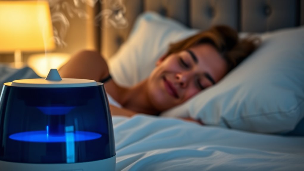 use humidifier for snoring