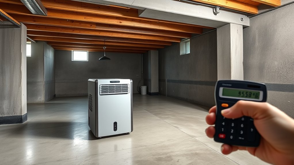 verify dehumidifier performance regularly
