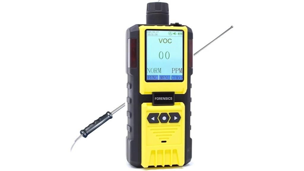 voc detection for forensics