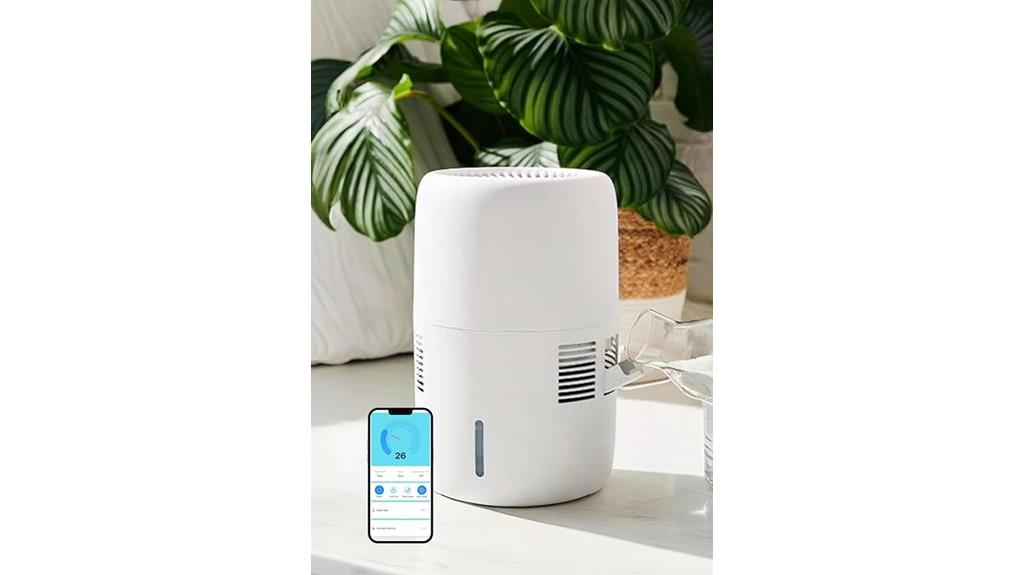 wifi enabled white humidifier
