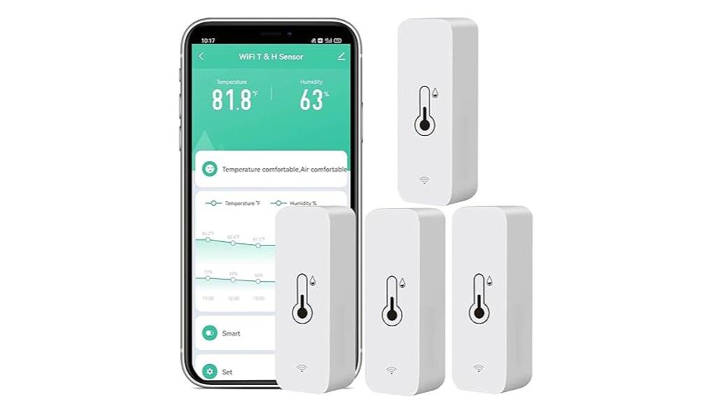 wireless sensor app alerts