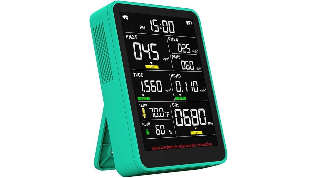 13 in 1 air quality monitor