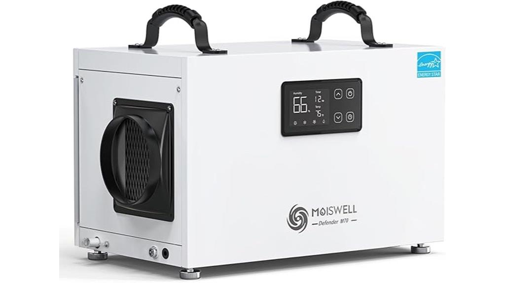 145 pint commercial dehumidifier