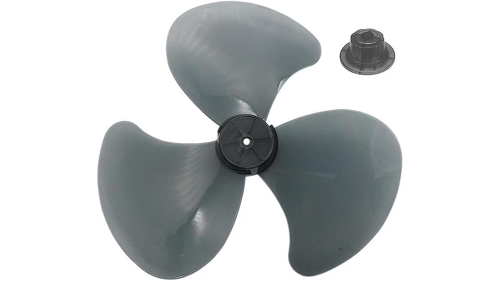 16 inch 3 leaf fan blades