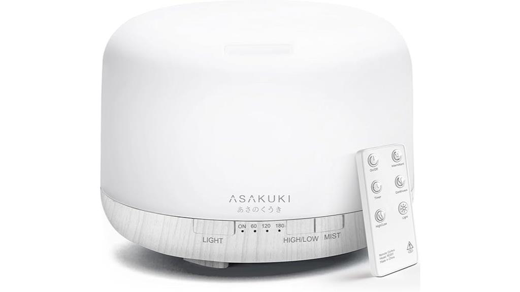 500ml diffuser with remote