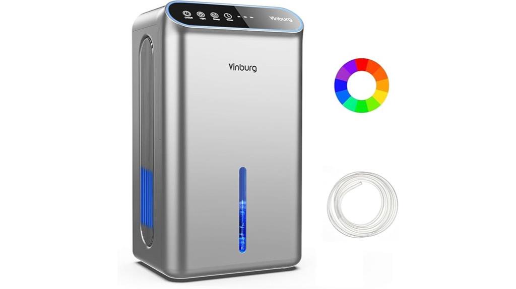 85 oz capacity dehumidifier