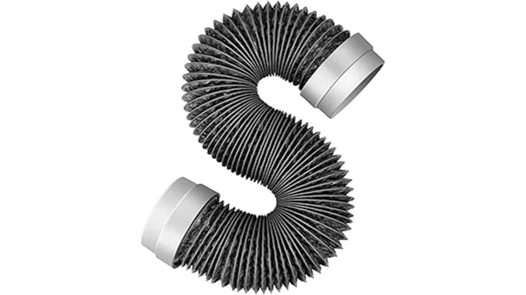 8 foot flexible aluminum duct